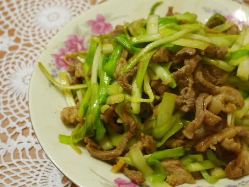 韭黃肉絲
