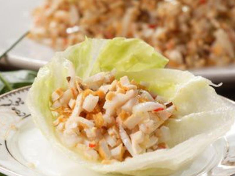 生菜蝦松