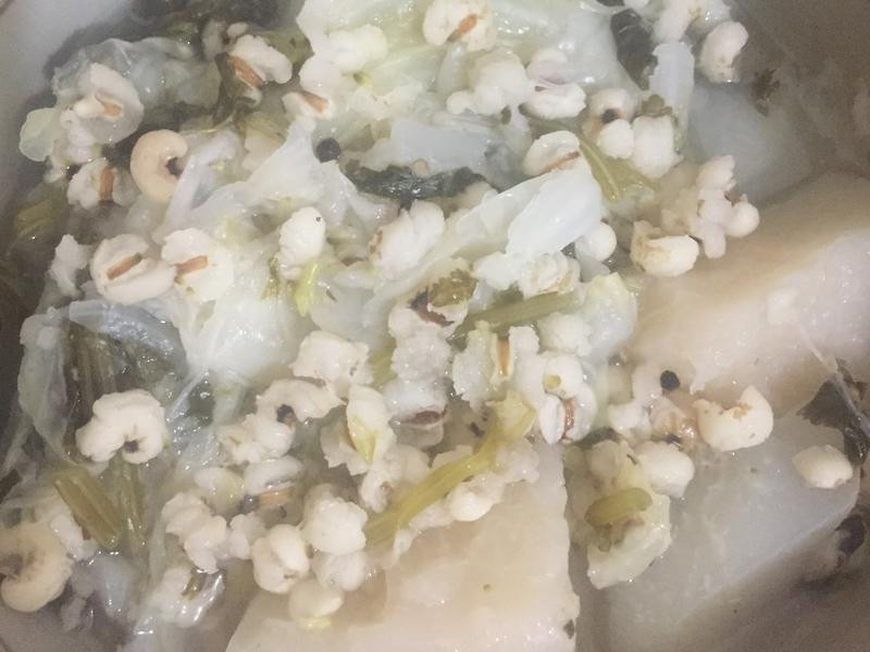 大頭菜薏仁湯