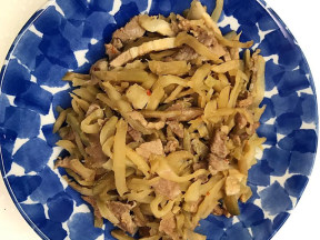 榨菜肉絲