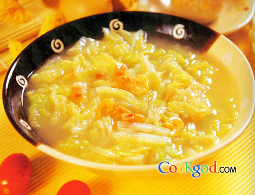 干貝白菜煲湯