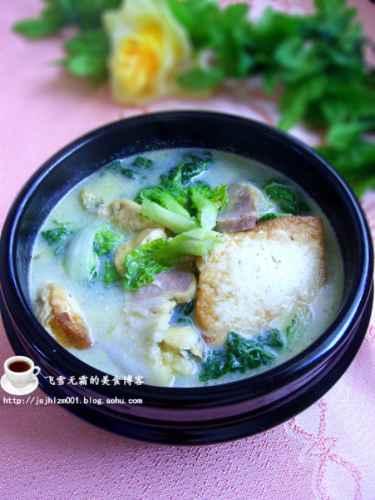 咸肉燉豆腐