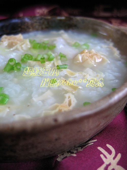 腐竹鮮貝粥