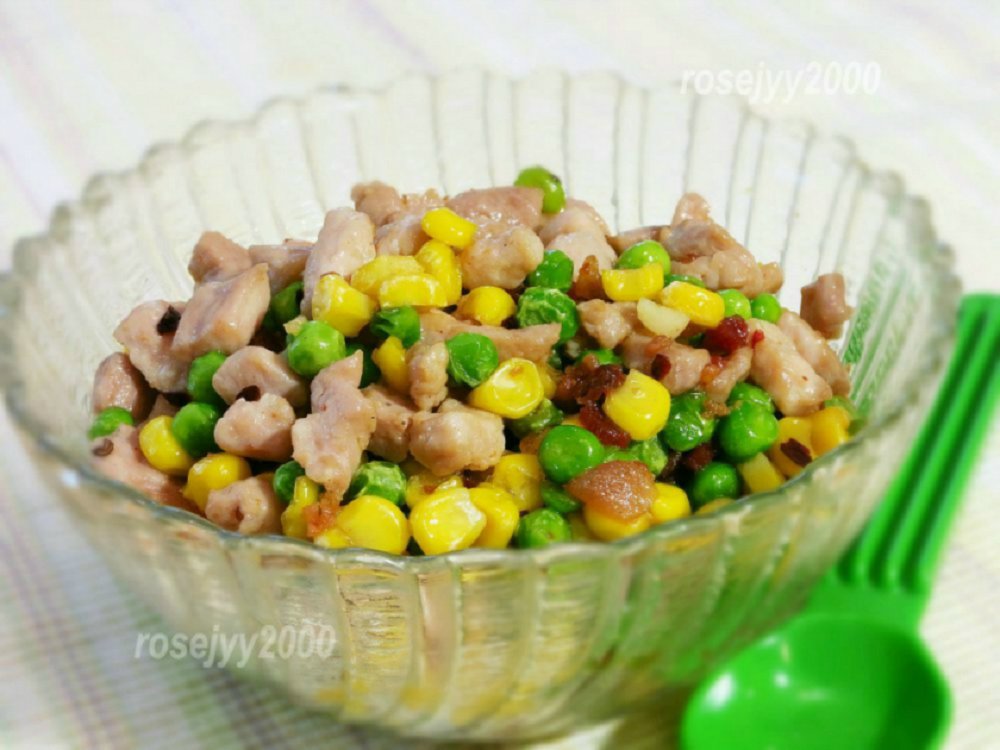 玉米青豆豬肉丁