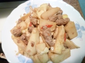 竹筍炒肉條