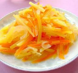 炒胡蘿卜土豆絲