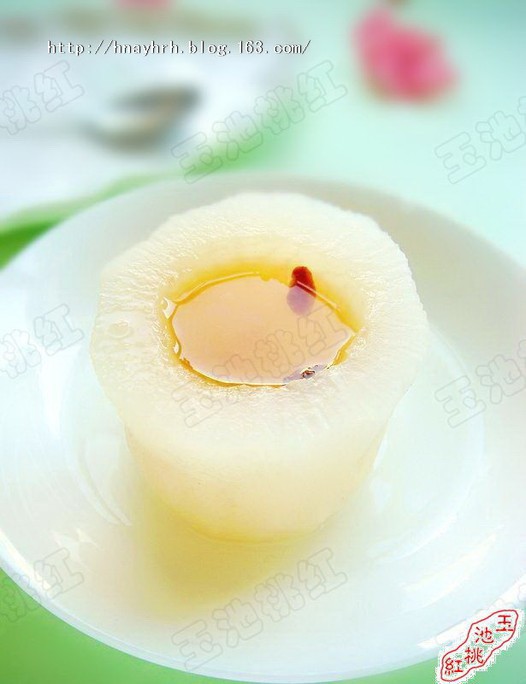 白蘿卜燉蜂蜜