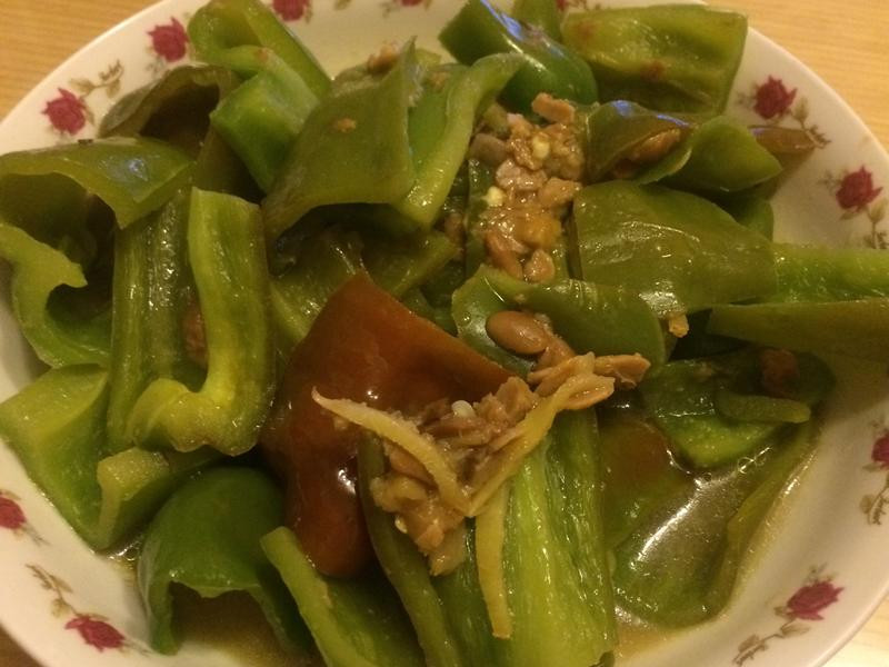 鳳梨醬炒青椒
