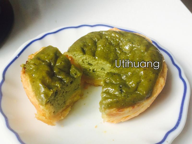 抹茶豆渣豆漿蛋塔