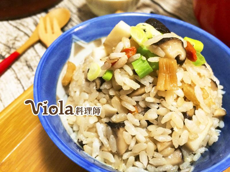干貝竹筍炊飯