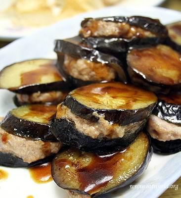煎釀茄子