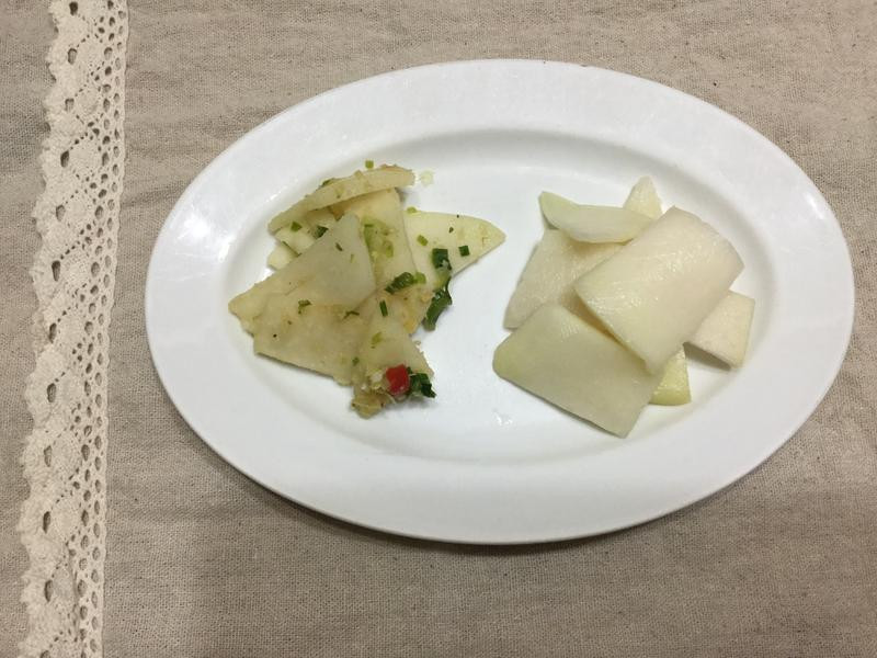 涼拌雙味大頭菜