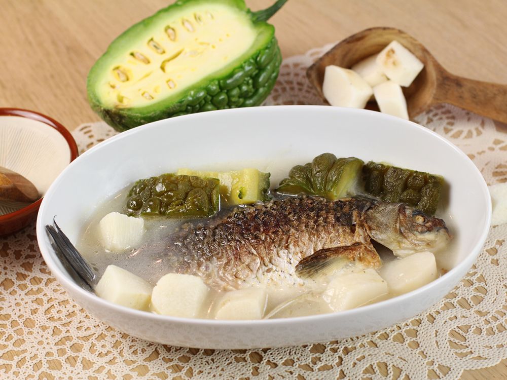 苦瓜淮山鯽魚湯