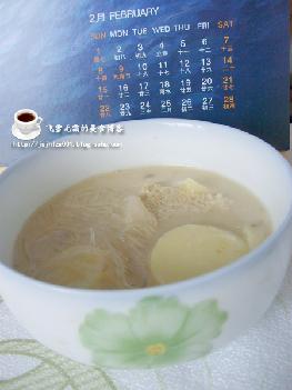 茨菇豆腐湯