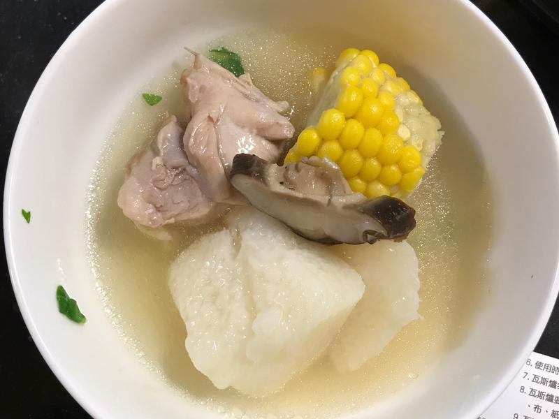寶寶版山藥香菇雞湯