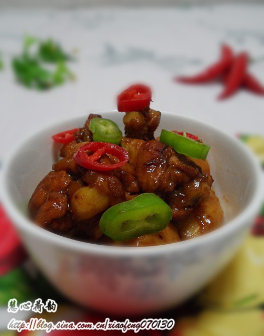 茨菰燒雞翅根