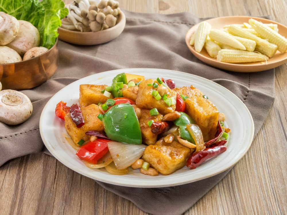 宮保凍豆腐