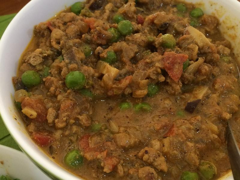 印度青豆絞肉咖哩