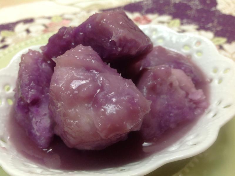 蜜紫色山藥