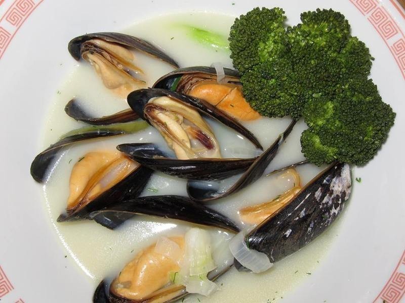 淡菜藍牡蠣湯