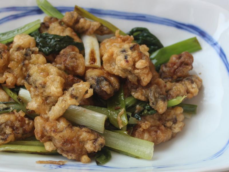 香炒炸牡蠣