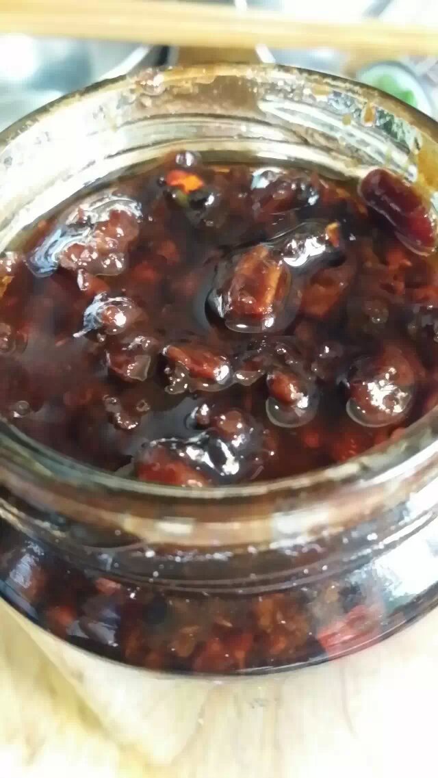 自制肉糜蝦干豆豉香辣醬