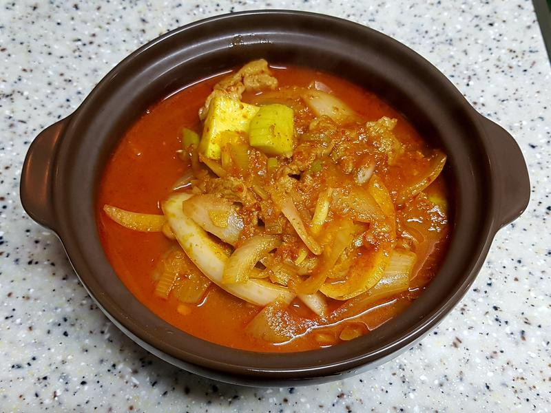 韓式節(jié)瓜豬肉鍋