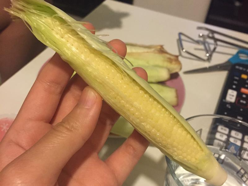 爐烤玉米筍