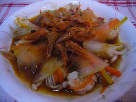 冬瓜卷對(duì)蝦