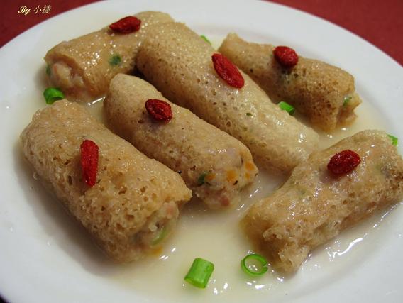 竹蓀釀蝦球