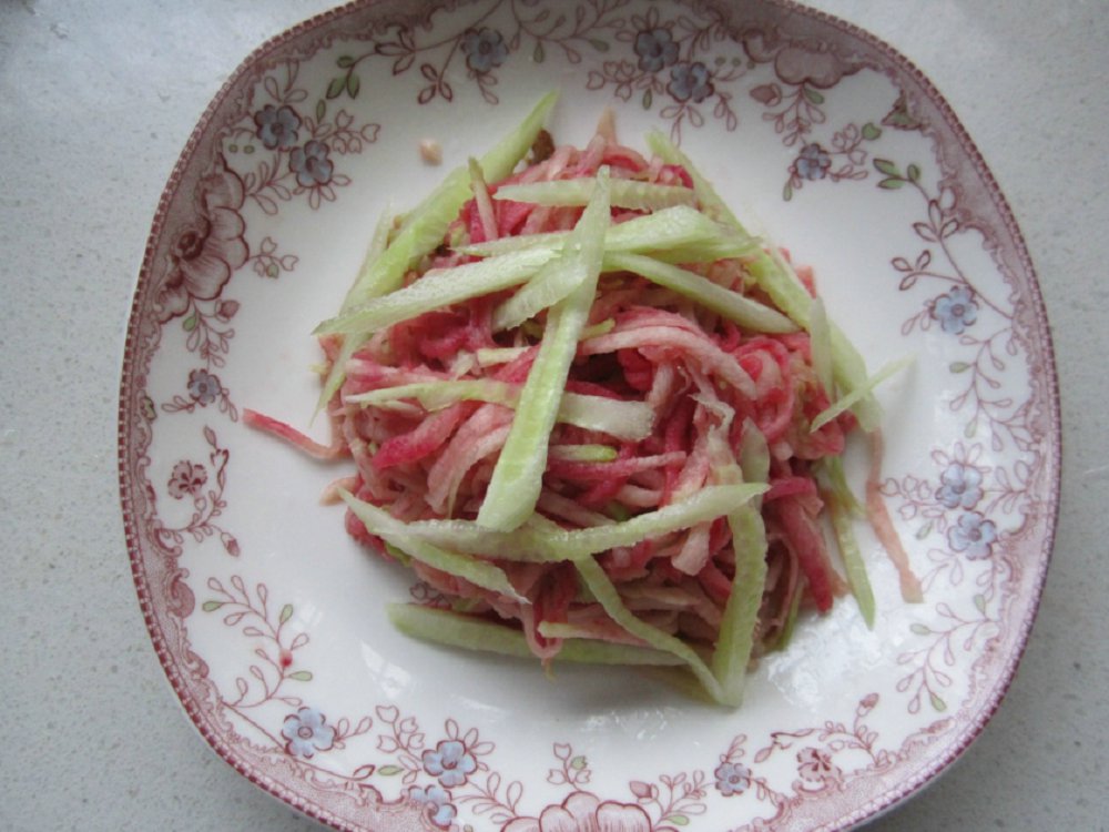 心里美蘿卜黃瓜