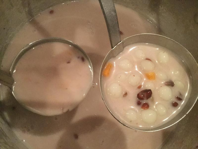 紅薯豆沙珍珠椰奶圓宵