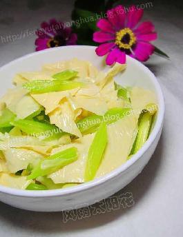 芹拌豆腐皮