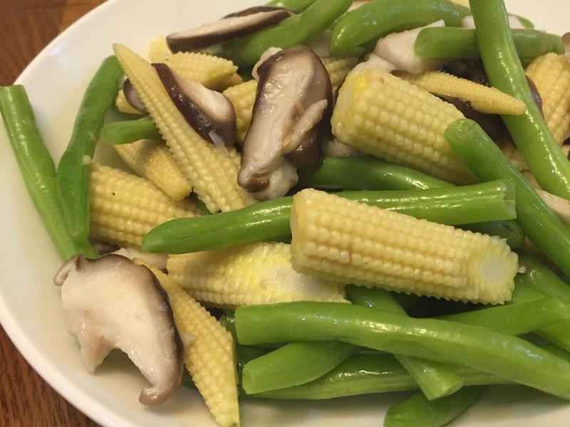 四季豆玉米筍