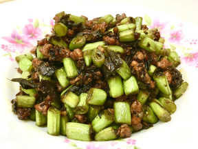 欖菜肉末四季豆