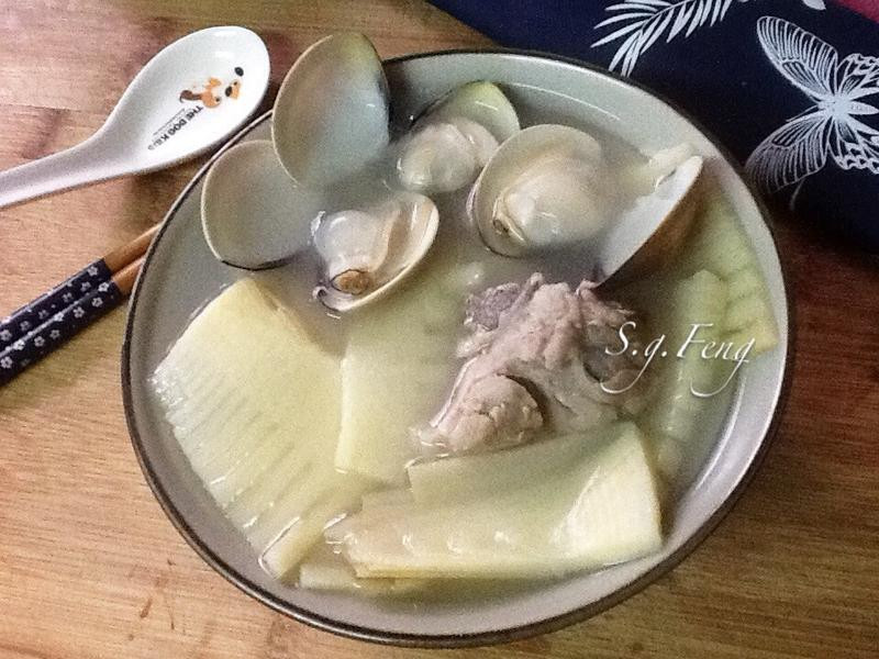 春筍排骨蛤蠣湯