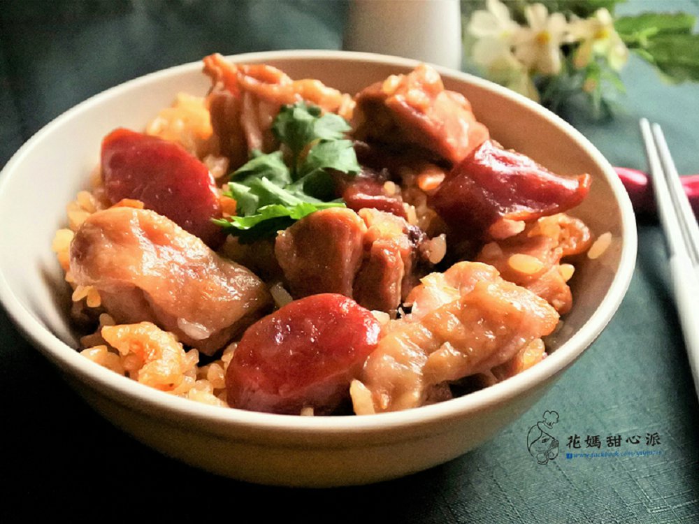 香腸蝦米雞肉飯