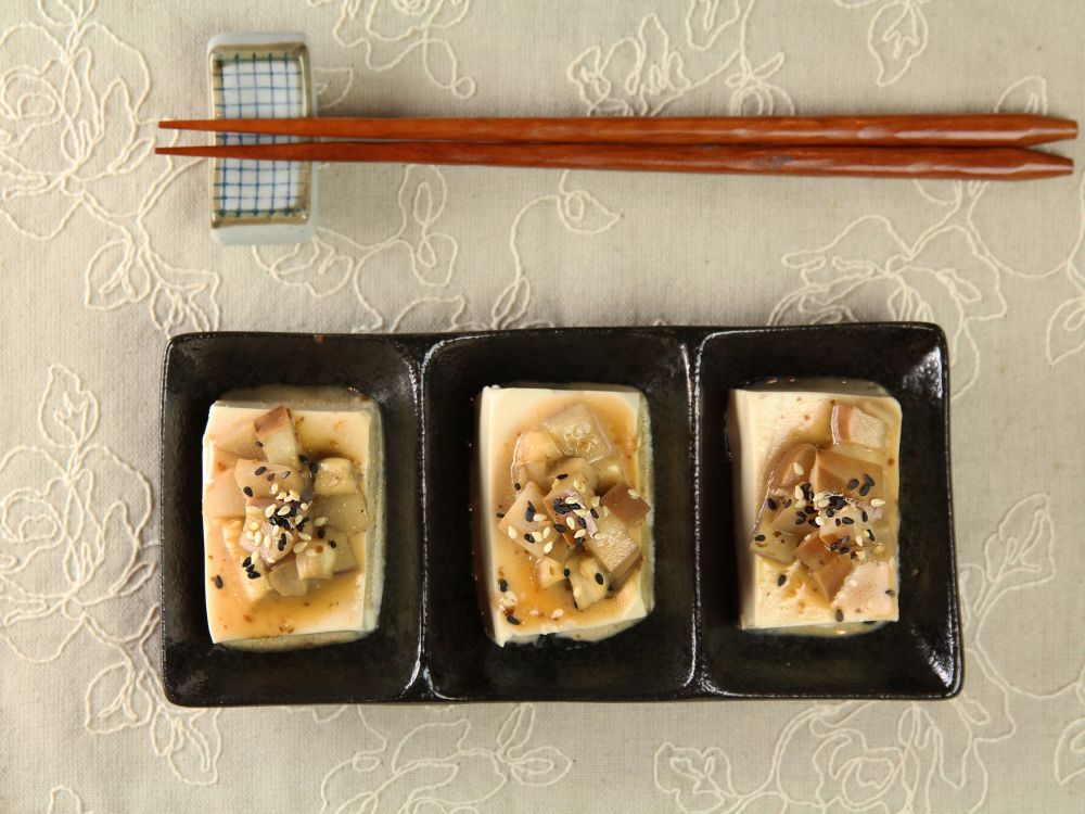 茄子凍豆腐