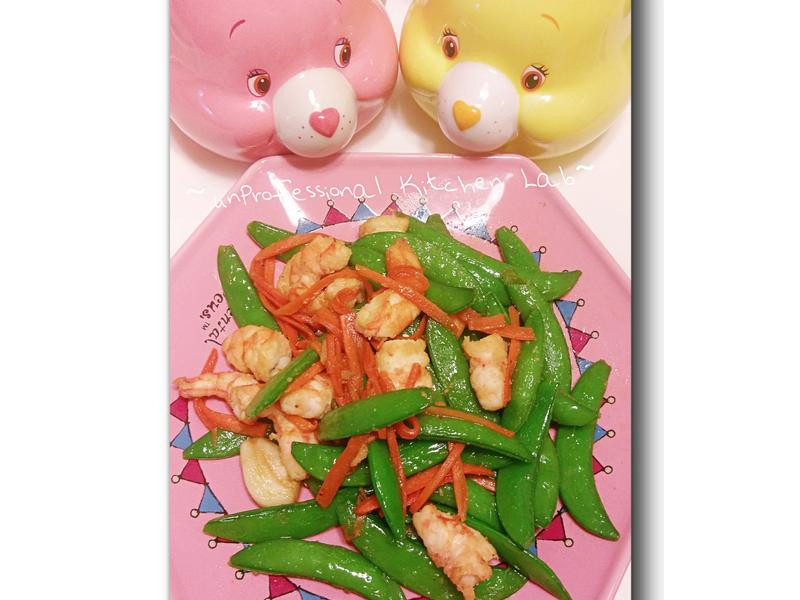 鮮蝦豌豆莢