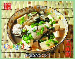 生蠔豆腐羹