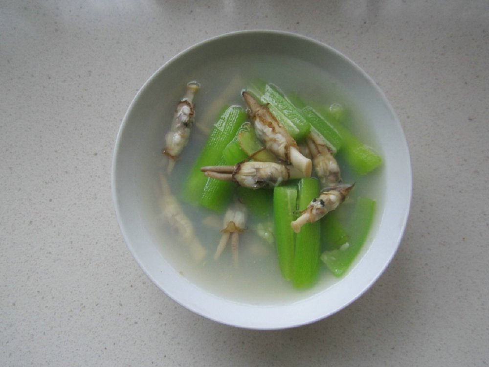 蟶子絲瓜湯