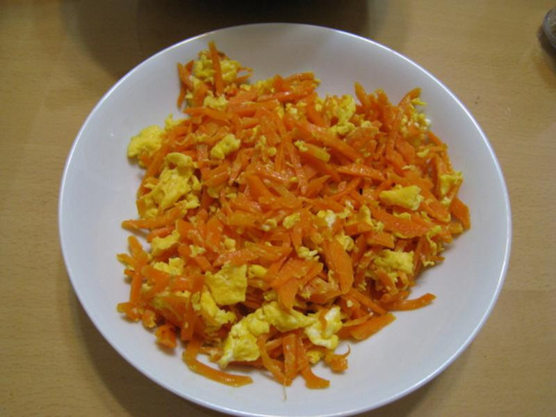 胡蘿卜炒蛋