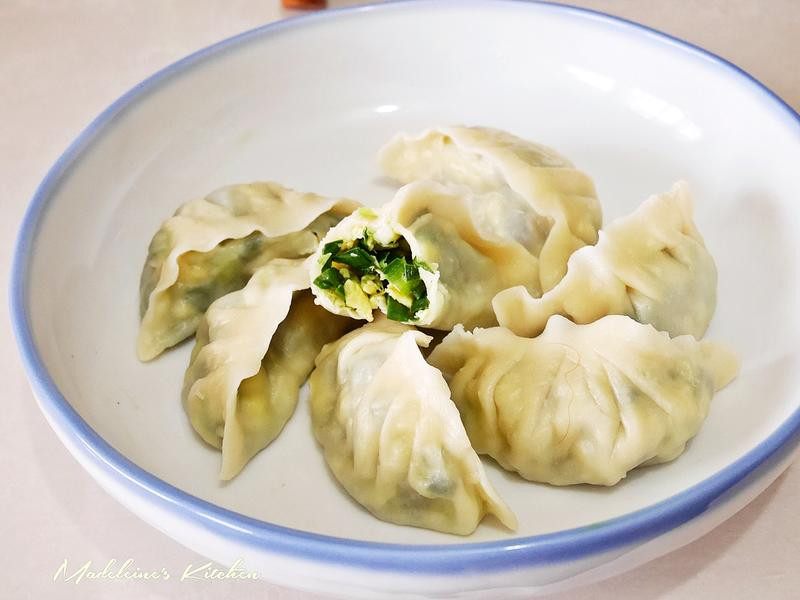 韭菜蝦皮雞蛋餃子