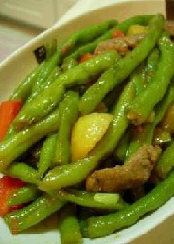 土豆燉豆角