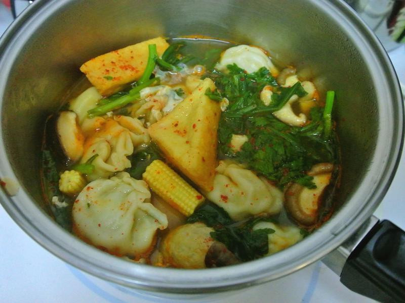 餃子辣湯