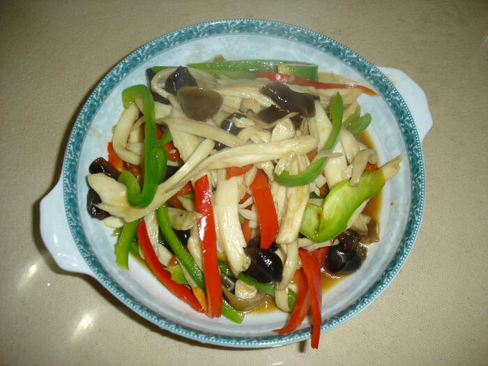 蠔油雞腿菇