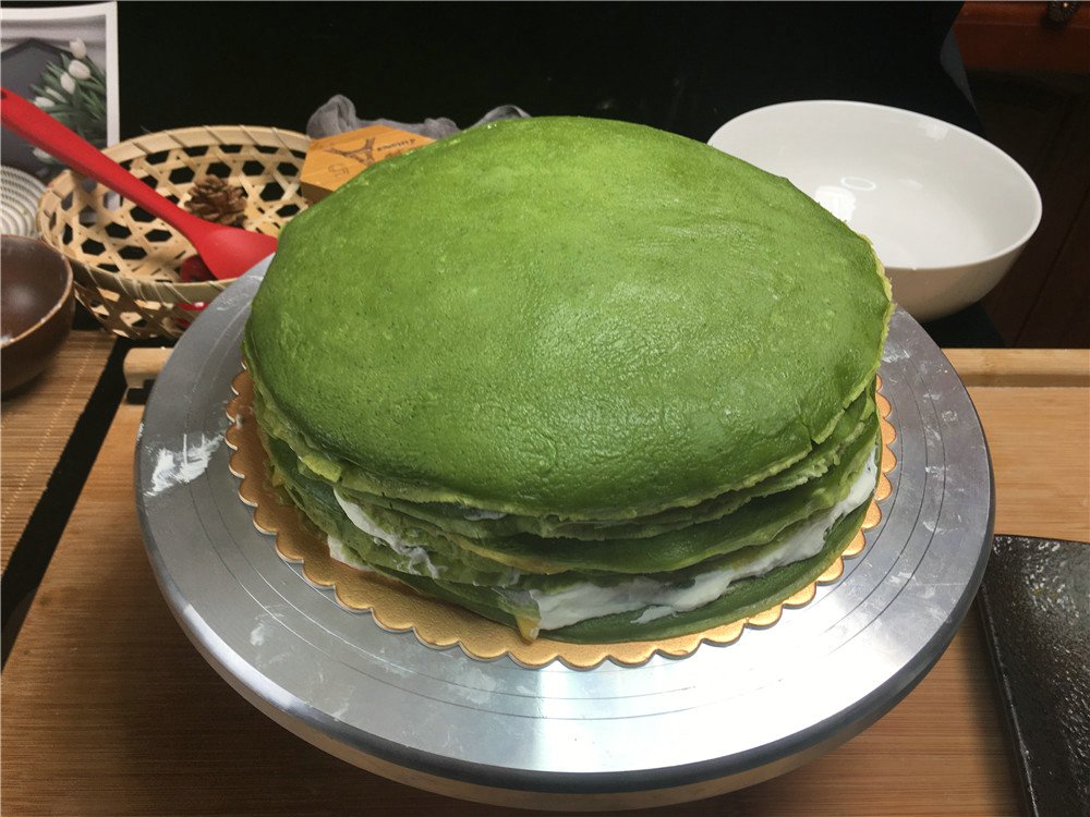 草莓香草千層&抹茶芒果千層