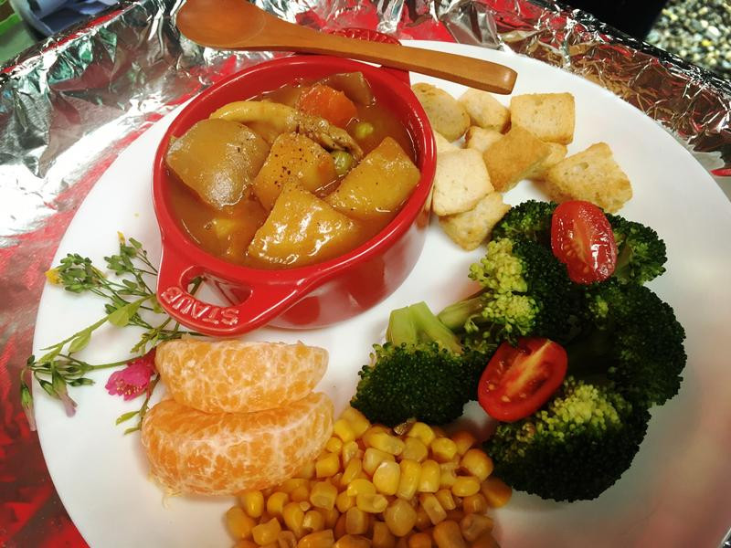 香蘋羅勒風味咖喱