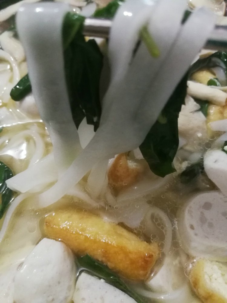 簡單湯河粉
