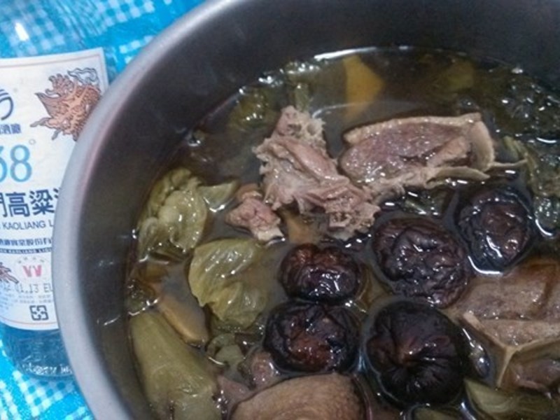 古早味咸菜鴨[金門高粱飄香料理]